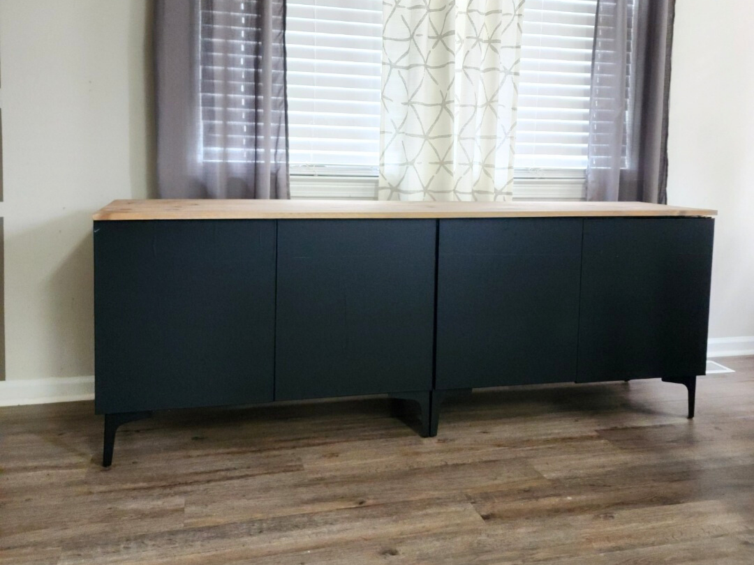 diy sideboard ikea hack